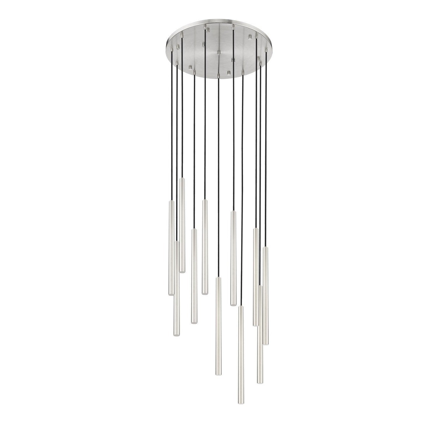 Z-Lite - 919MP24-11R-BN-LED - LED Chandelier - Forest - Brushed Nickel