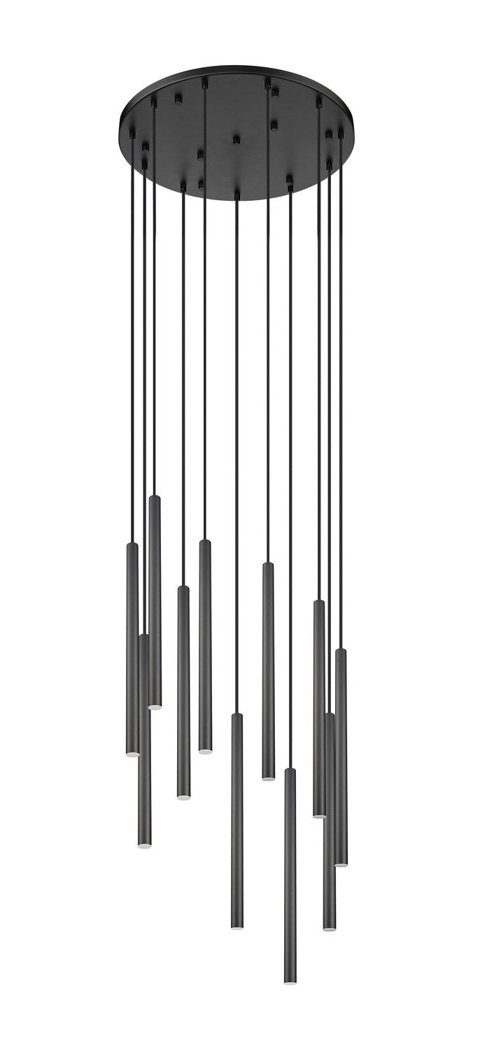 Z-Lite - 919MP24-11R-MB-LED - LED Chandelier - Forest - Matte Black