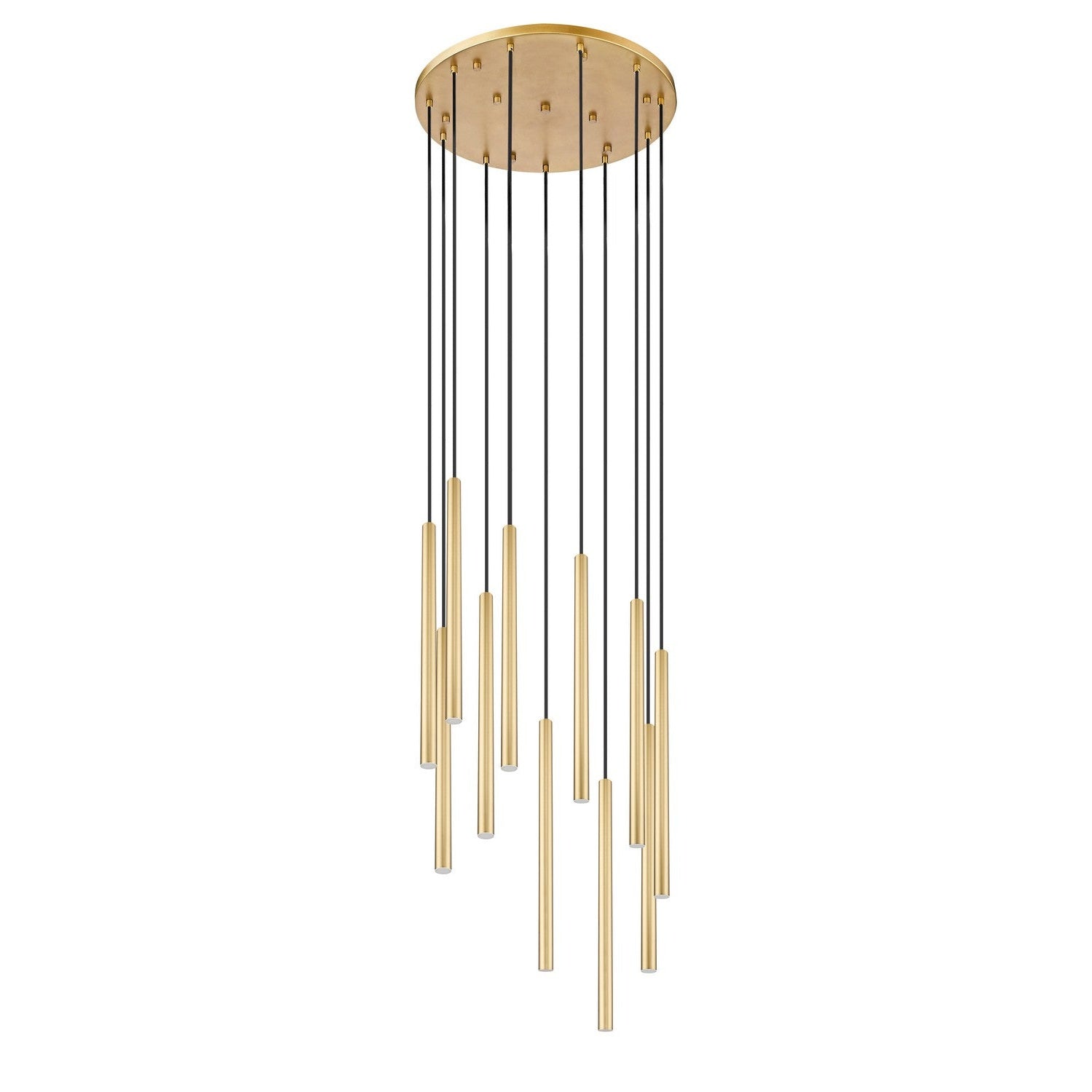 Z-Lite - 919MP24-11R-MGLD-LED - LED Chandelier - Forest - Modern Gold