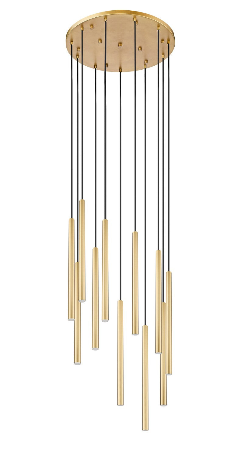 Z-Lite - 919MP24-11R-MGLD-LED - LED Chandelier - Forest - Modern Gold