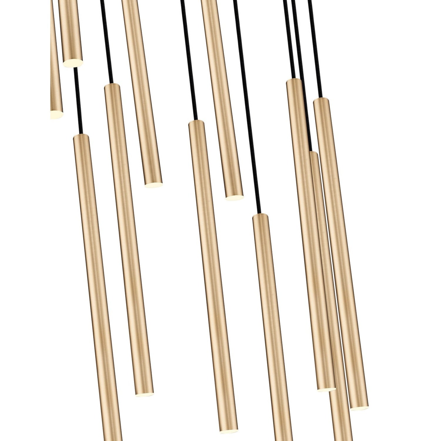 Z-Lite - 919MP24-11R-MGLD-LED - LED Chandelier - Forest - Modern Gold