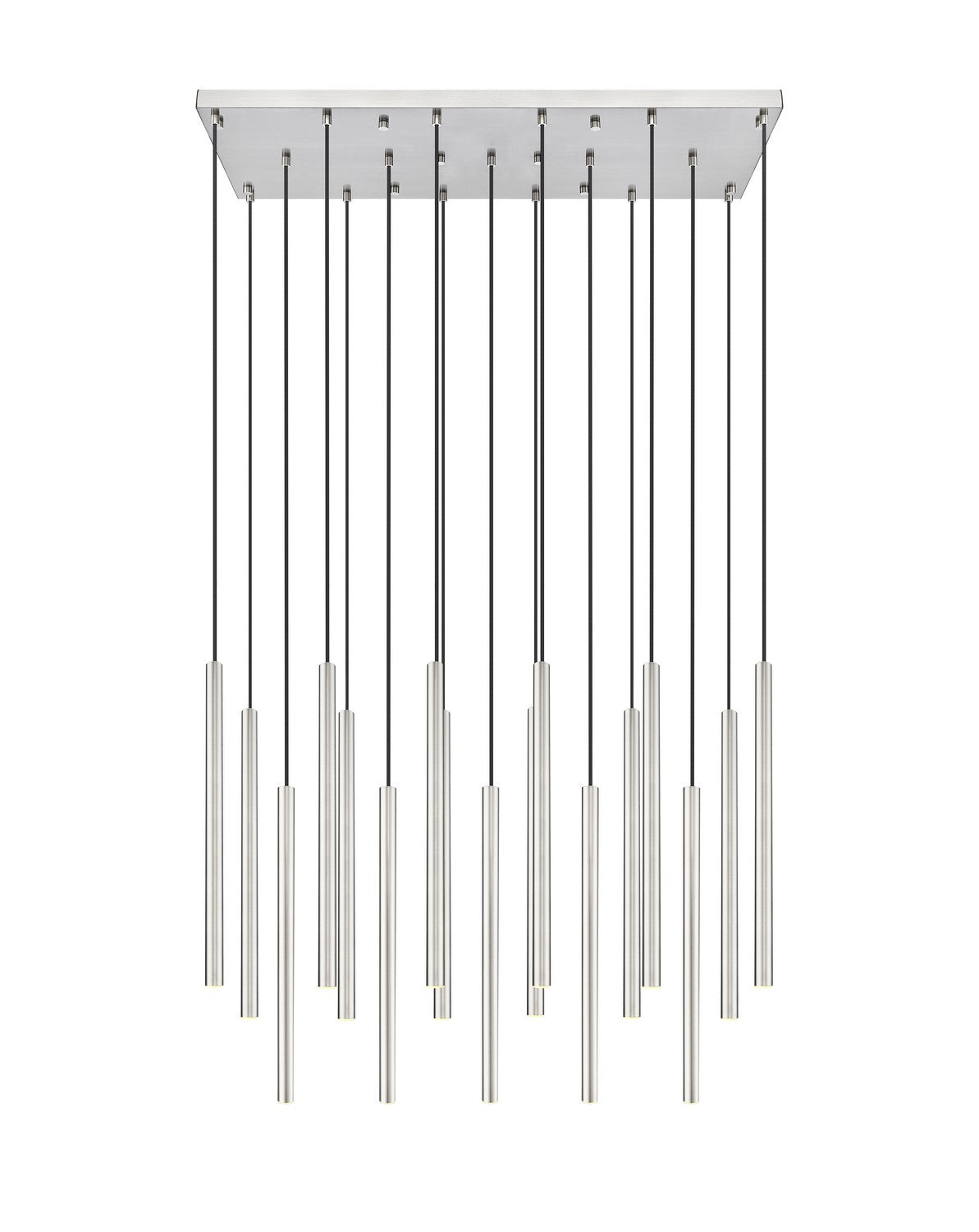 Z-Lite - 919MP24-17L-BN-LED - LED Linear Chandelier - Forest - Brushed Nickel