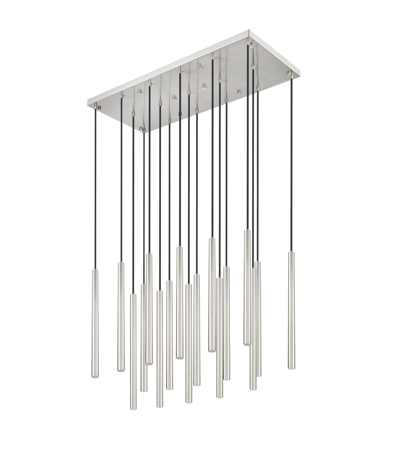 Z-Lite - 919MP24-17L-BN-LED - LED Linear Chandelier - Forest - Brushed Nickel