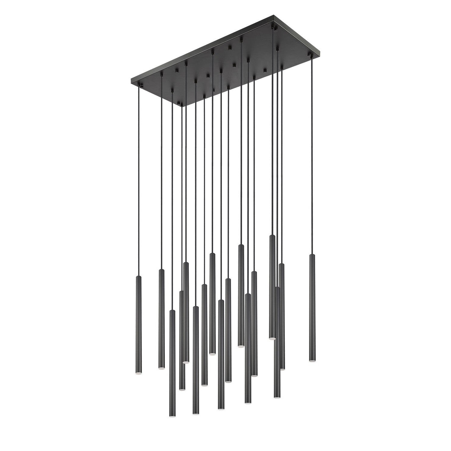 Z-Lite - 919MP24-17L-MB-LED - LED Linear Chandelier - Forest - Matte Black