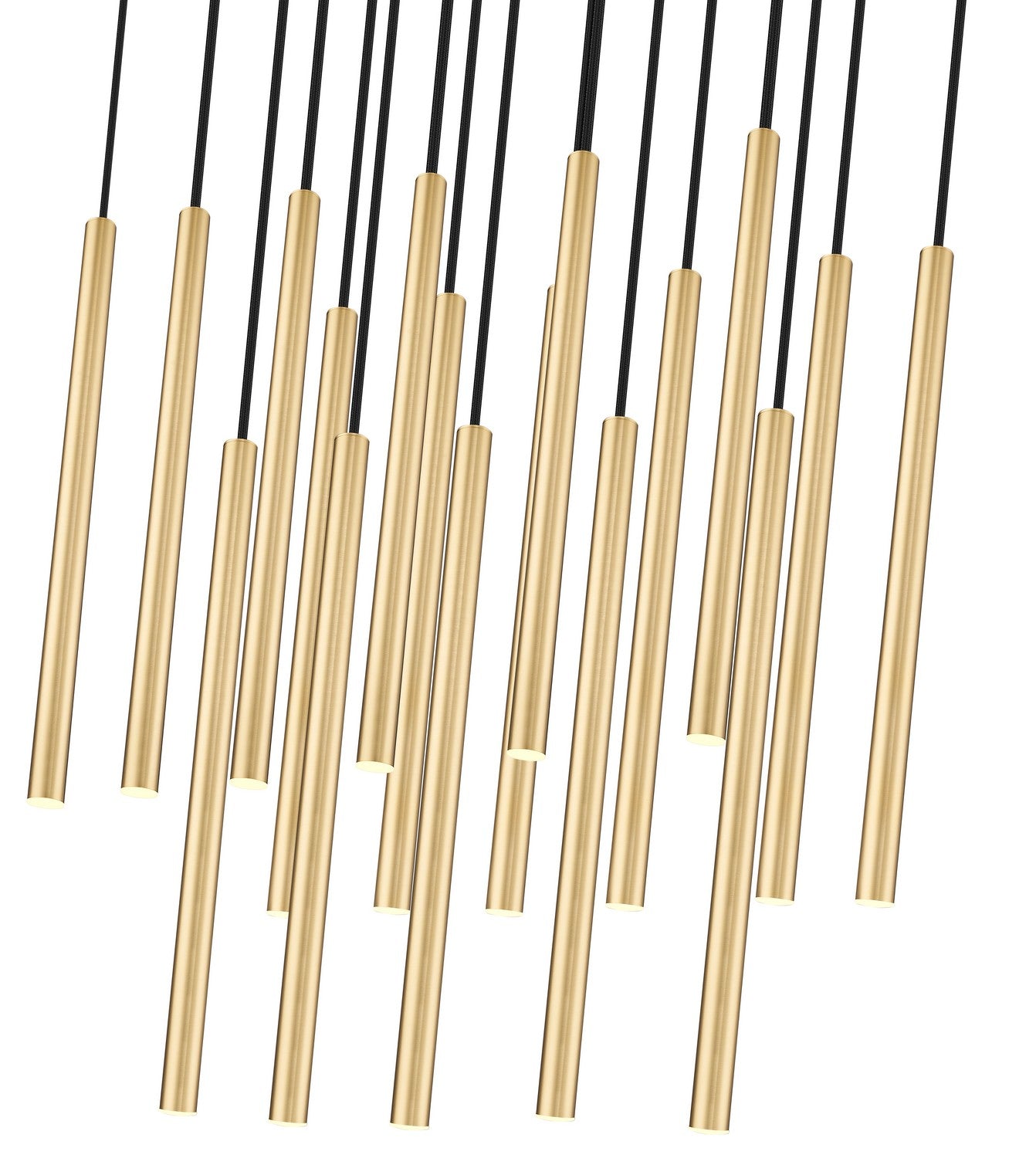 Z-Lite - 919MP24-17L-MGLD-LED - LED Linear Chandelier - Forest - Modern Gold