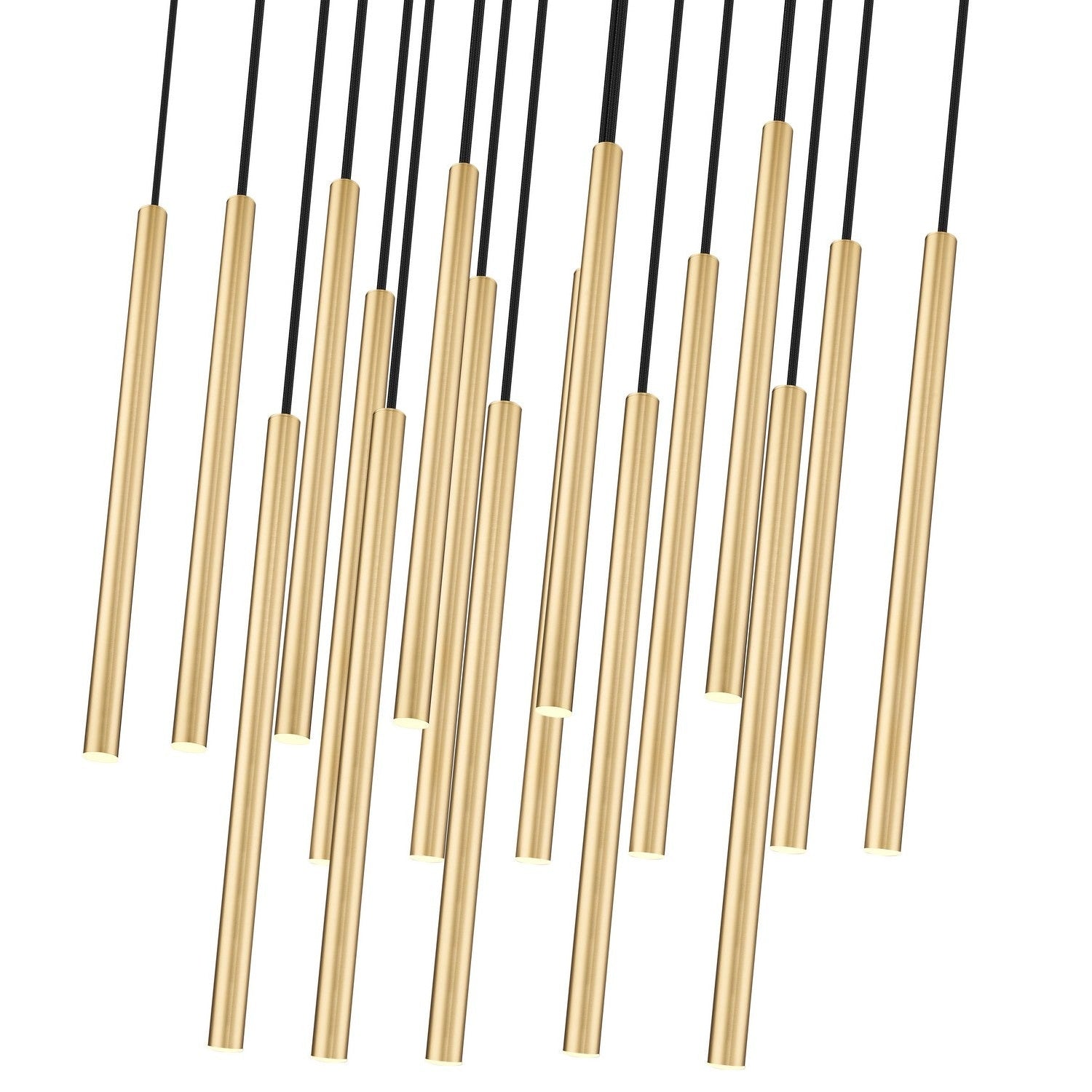 Z-Lite - 919MP24-17L-MGLD-LED - LED Linear Chandelier - Forest - Modern Gold