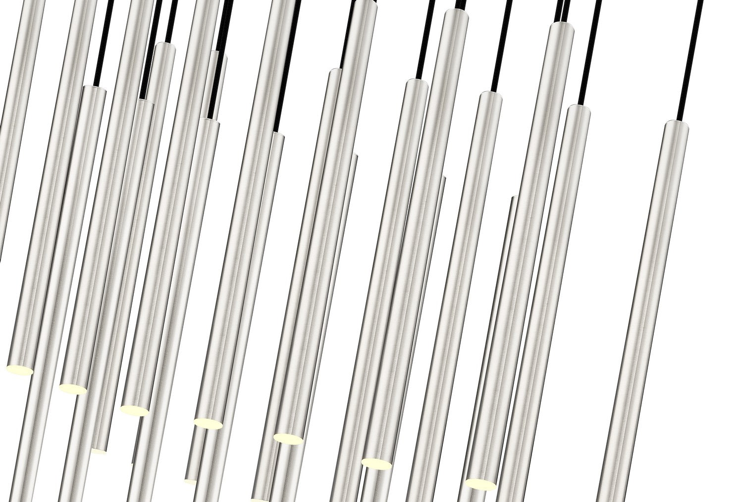 Z-Lite - 919MP24-23L-BN-LED - LED Linear Chandelier - Forest - Brushed Nickel