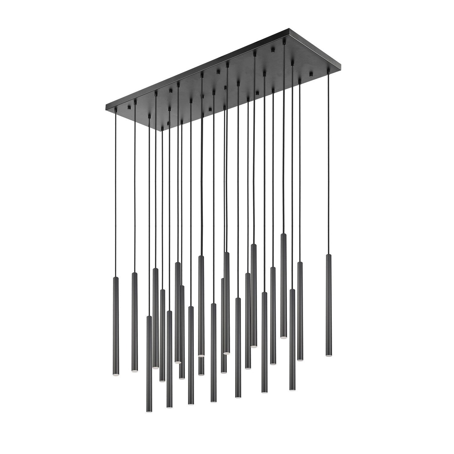 Z-Lite - 919MP24-23L-MB-LED - LED Linear Chandelier - Forest - Matte Black