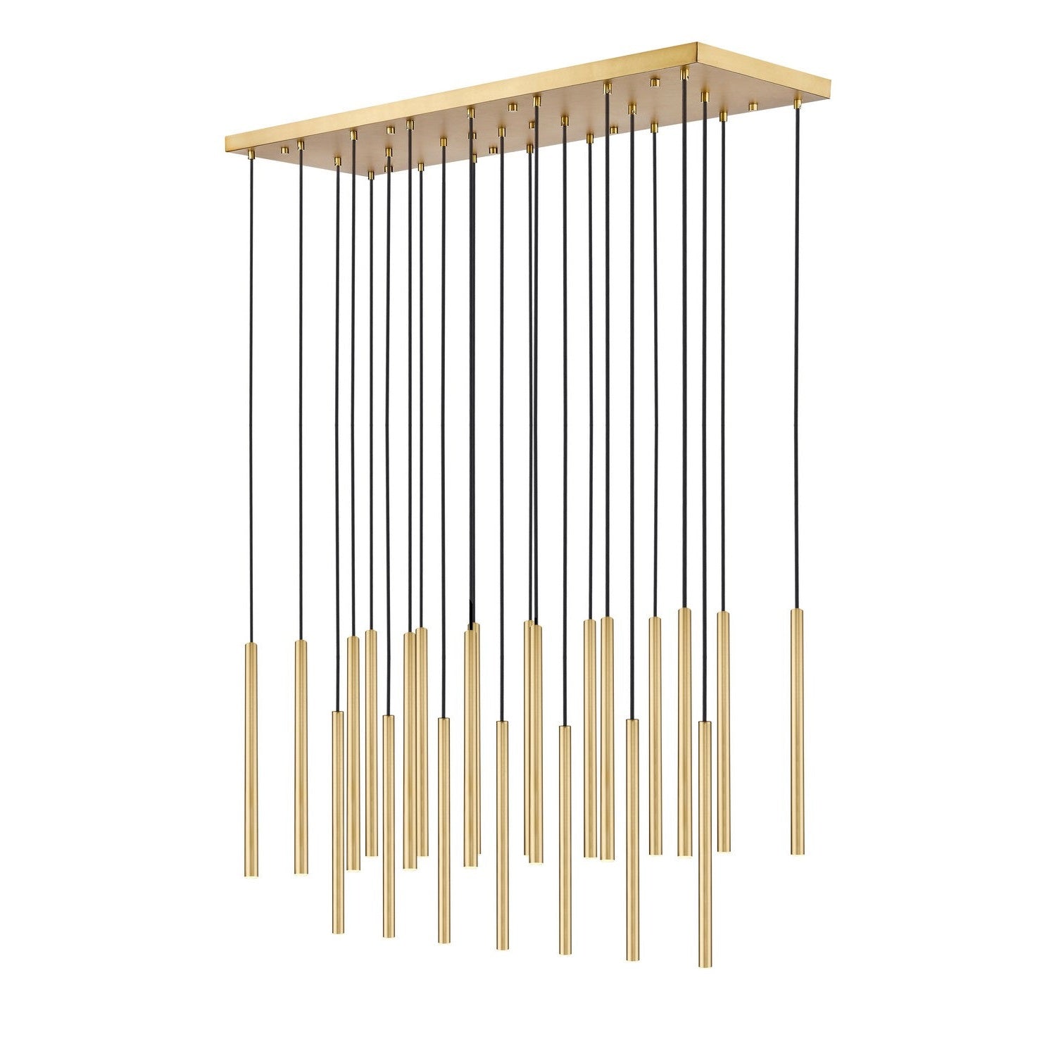 Z-Lite - 919MP24-23L-MGLD-LED - LED Linear Chandelier - Forest - Modern Gold
