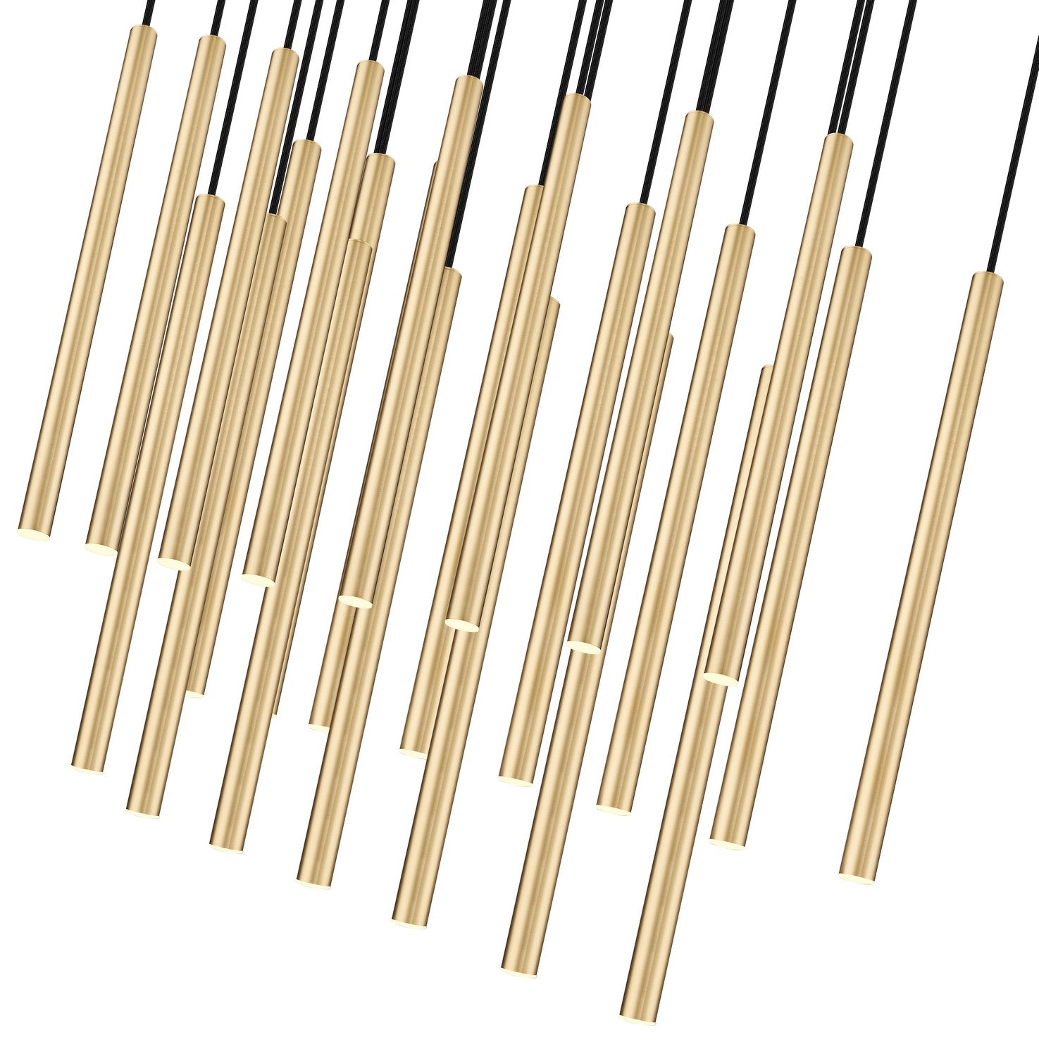 Z-Lite - 919MP24-23L-MGLD-LED - LED Linear Chandelier - Forest - Modern Gold