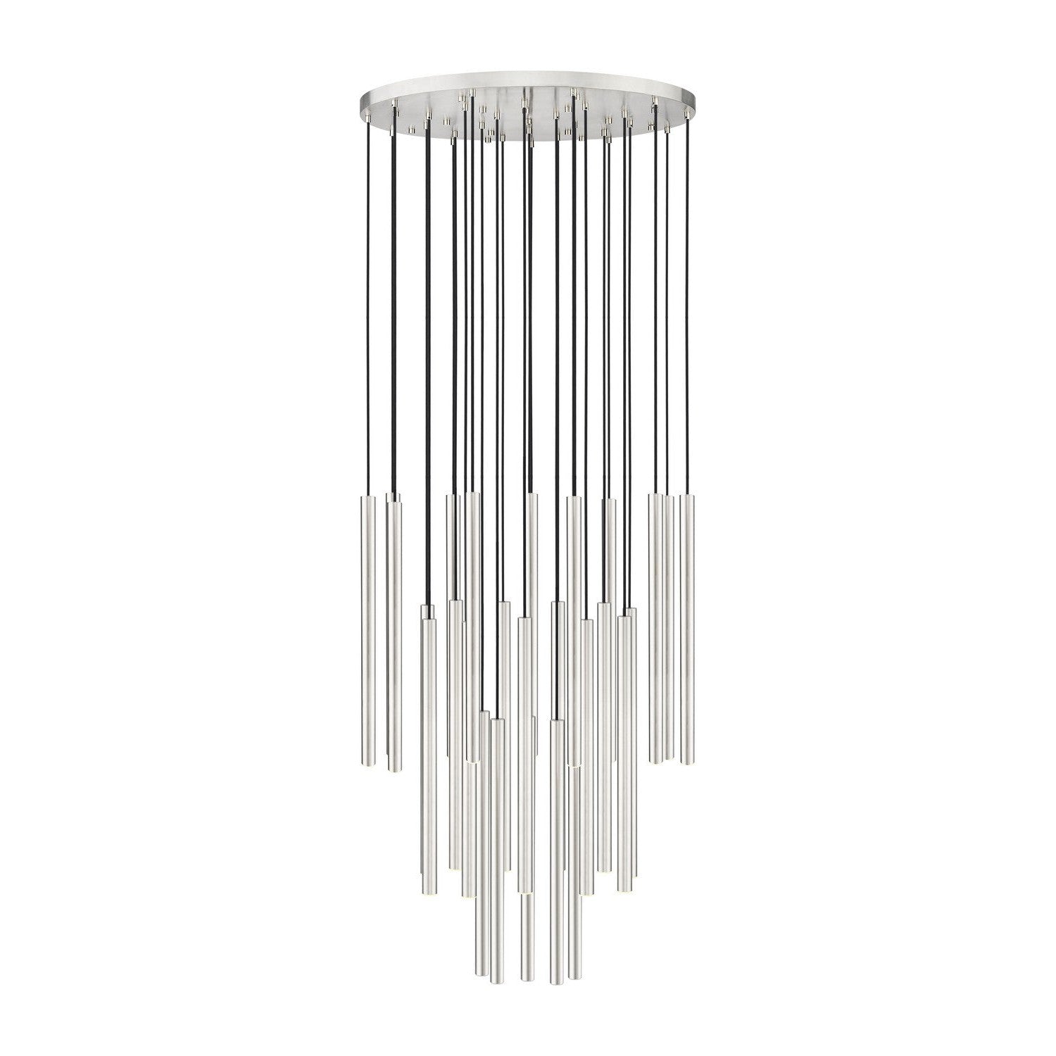 Z-Lite - 919MP24-27R-BN-LED - LED Chandelier - Forest - Brushed Nickel
