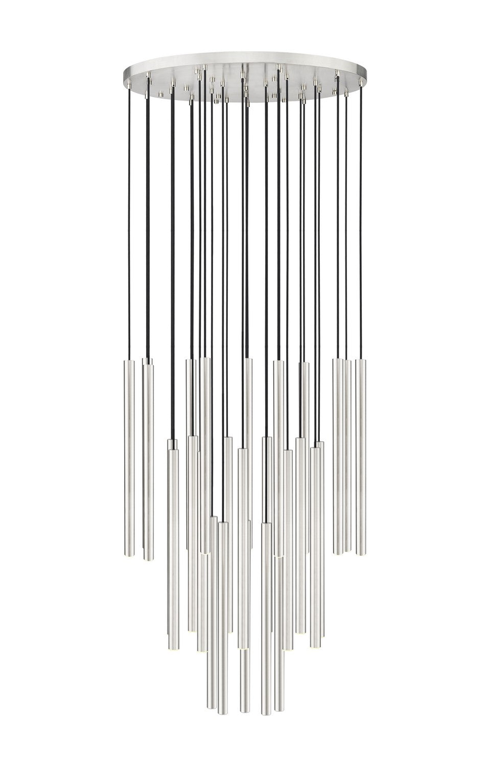 Z-Lite - 919MP24-27R-BN-LED - LED Chandelier - Forest - Brushed Nickel
