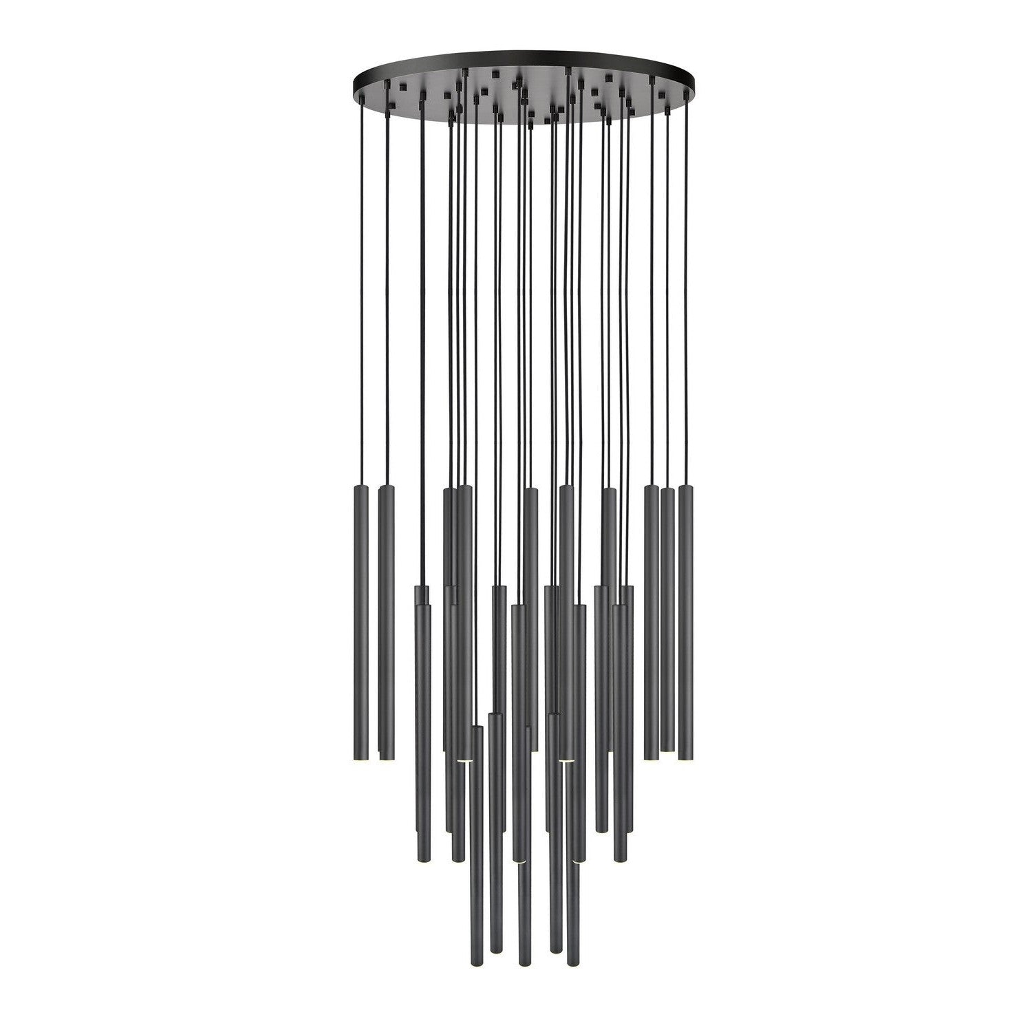 Z-Lite - 919MP24-27R-MB-LED - LED Chandelier - Forest - Matte Black