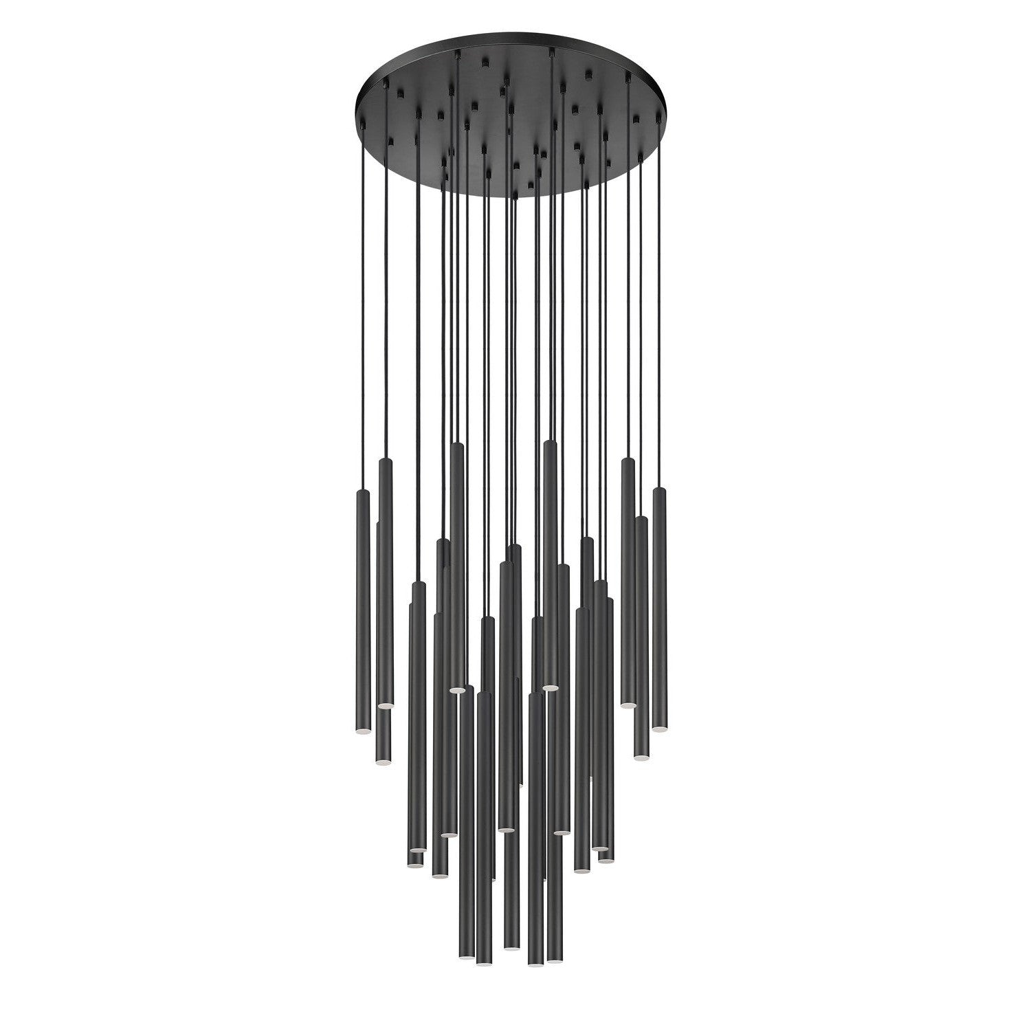 Z-Lite - 919MP24-27R-MB-LED - LED Chandelier - Forest - Matte Black