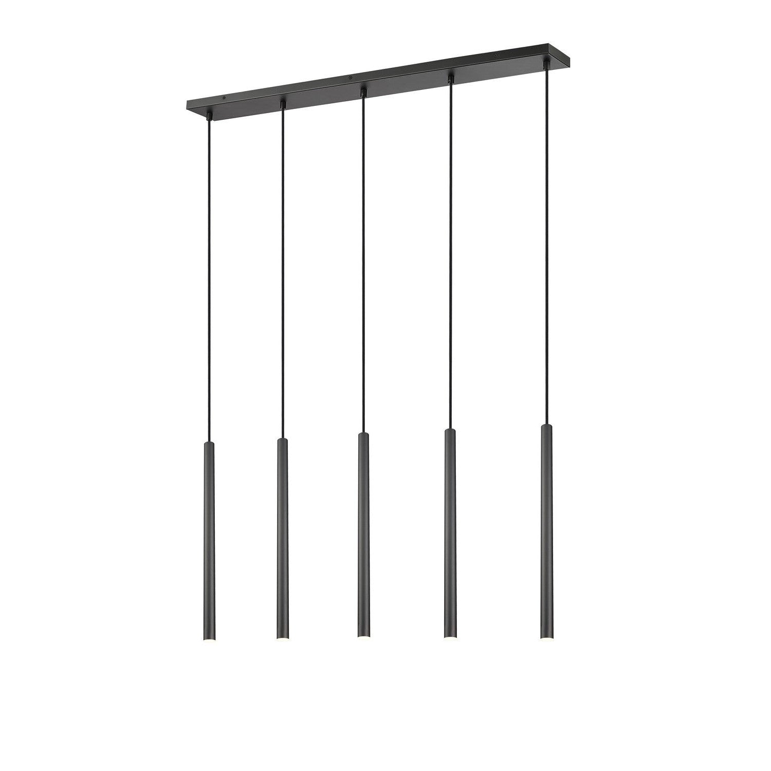 Z-Lite - 919MP24-5L-MB-LED - LED Linear Chandelier - Forest - Matte Black
