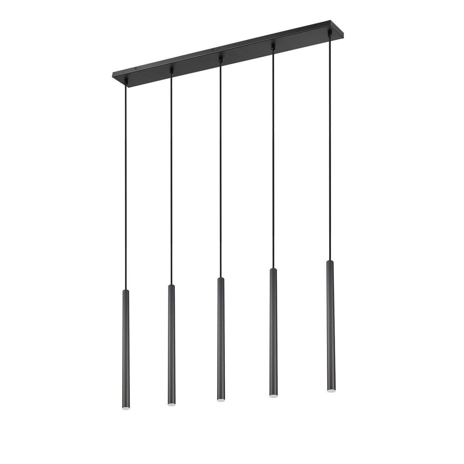 Z-Lite - 919MP24-5L-MB-LED - LED Linear Chandelier - Forest - Matte Black