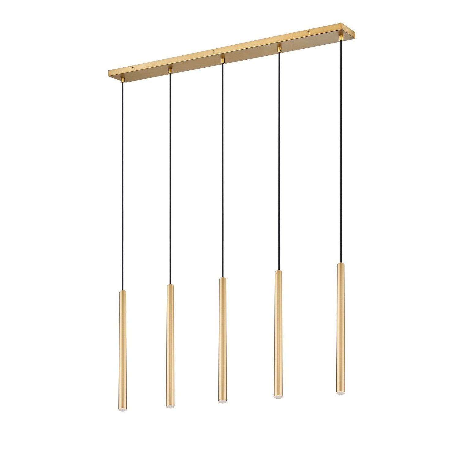 Z-Lite - 919MP24-5L-MGLD-LED - LED Linear Chandelier - Forest - Modern Gold
