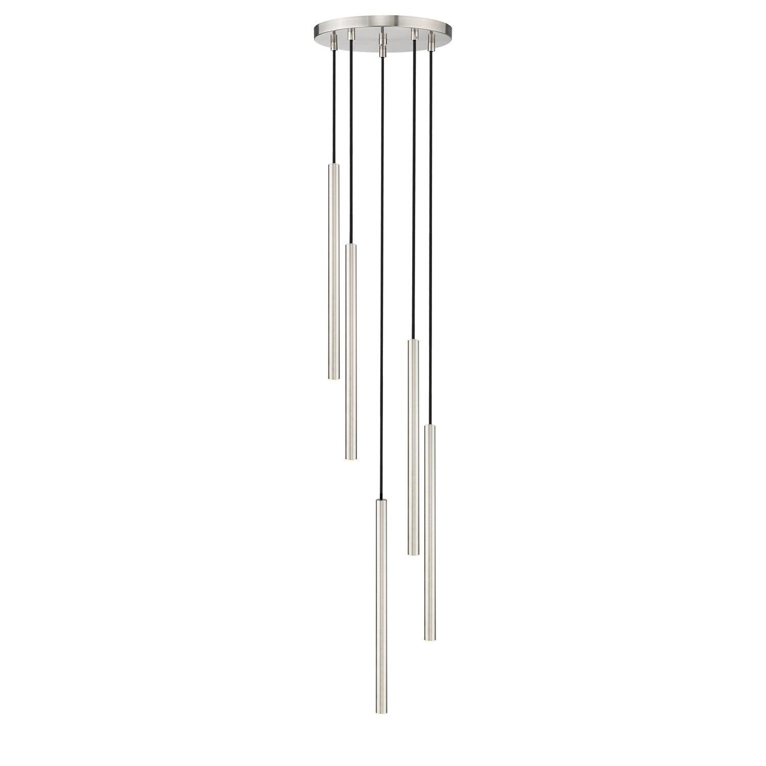 Z-Lite - 919MP24-5R-BN-LED - LED Chandelier - Forest - Brushed Nickel