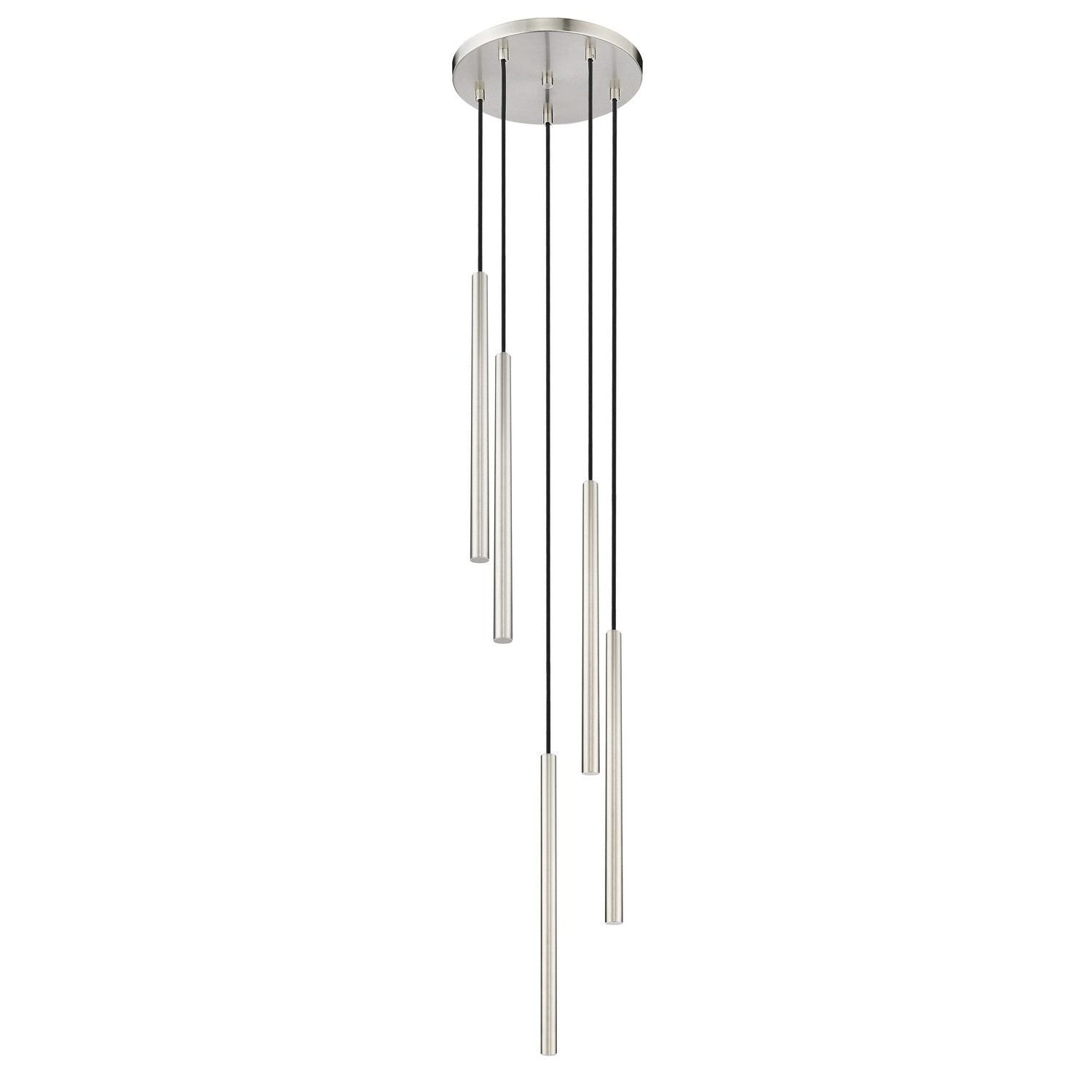 Z-Lite - 919MP24-5R-BN-LED - LED Chandelier - Forest - Brushed Nickel