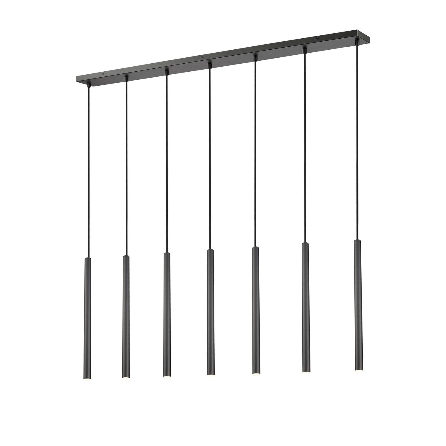 Z-Lite - 919MP24-7L-MB-LED - LED Linear Chandelier - Forest - Matte Black