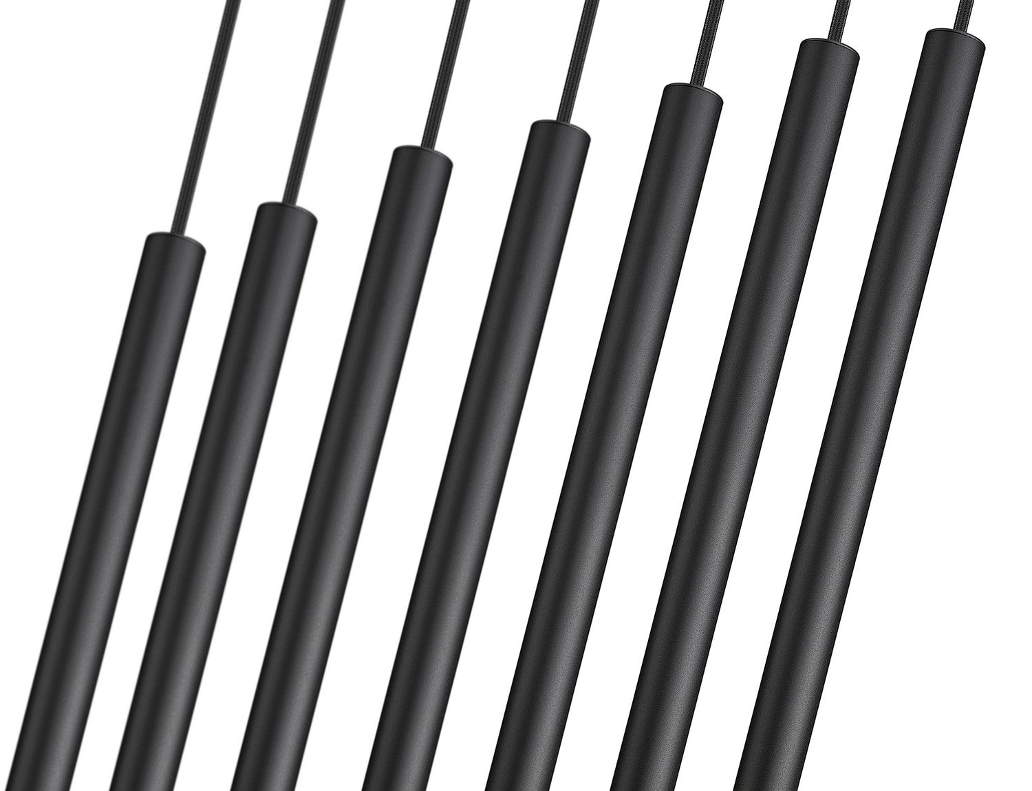 Z-Lite - 919MP24-7L-MB-LED - LED Linear Chandelier - Forest - Matte Black
