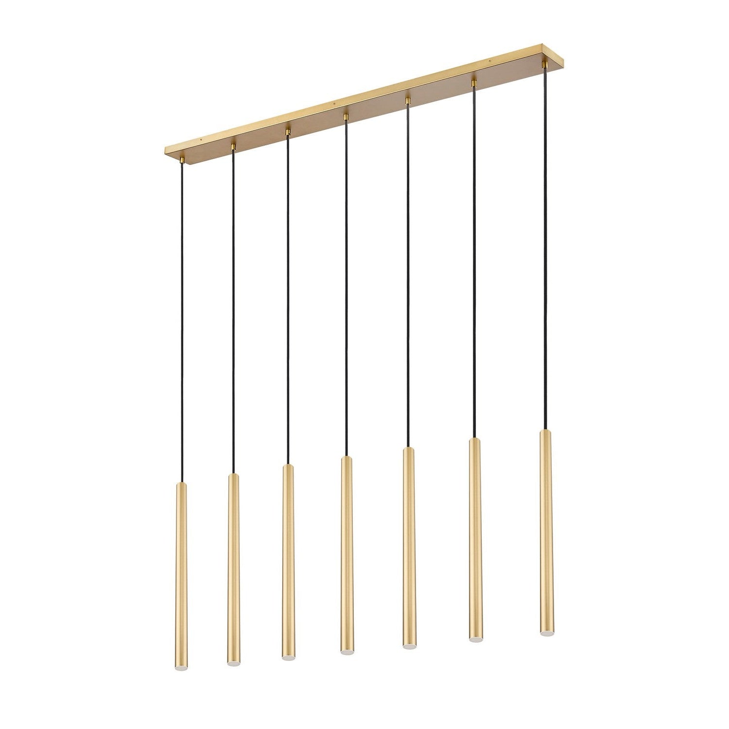 Z-Lite - 919MP24-7L-MGLD-LED - LED Linear Chandelier - Forest - Modern Gold