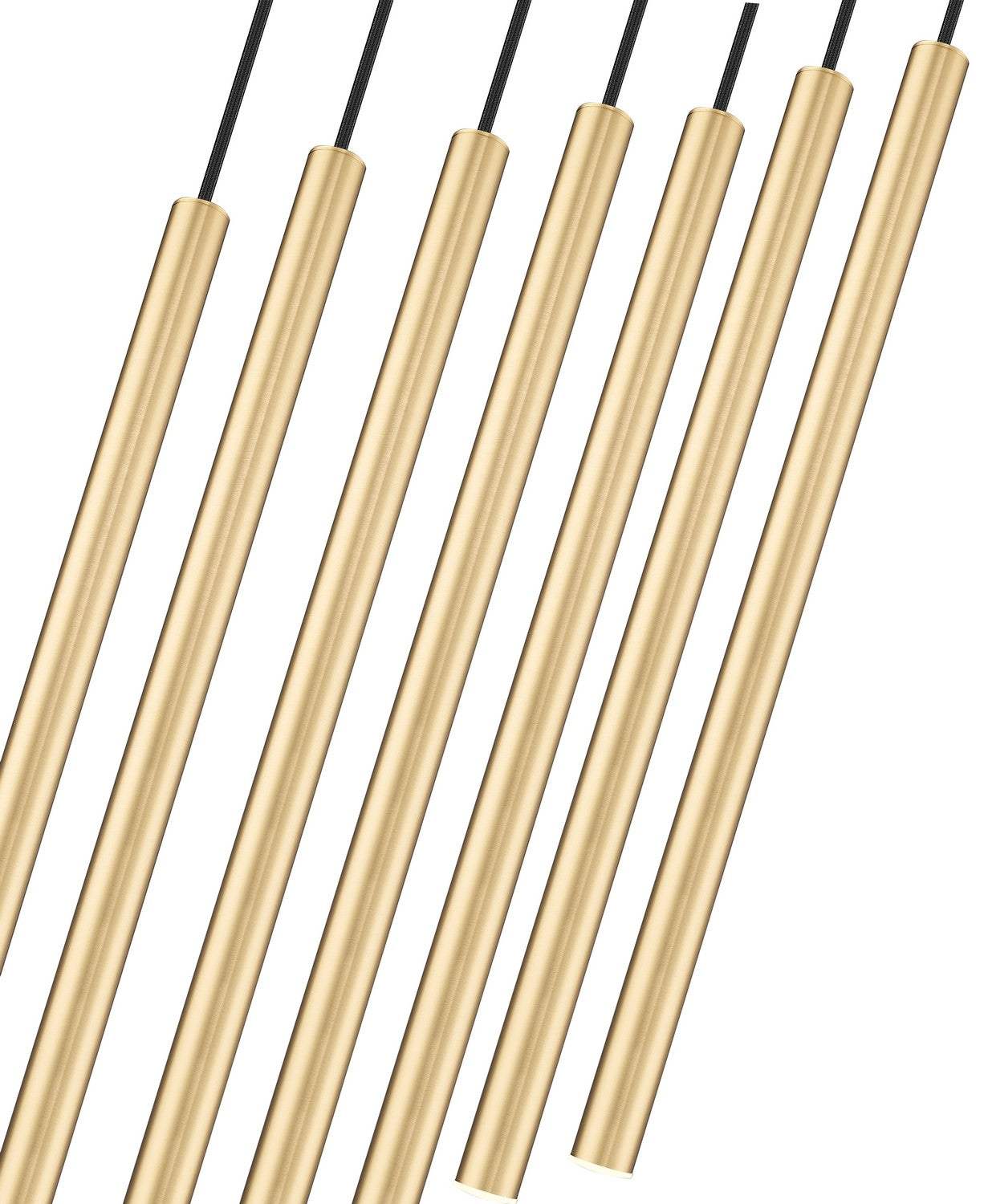 Z-Lite - 919MP24-7L-MGLD-LED - LED Linear Chandelier - Forest - Modern Gold