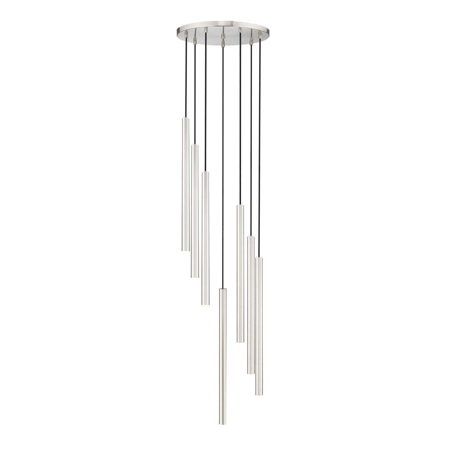 Z-Lite - 919MP24-7R-BN-LED - LED Chandelier - Forest - Brushed Nickel