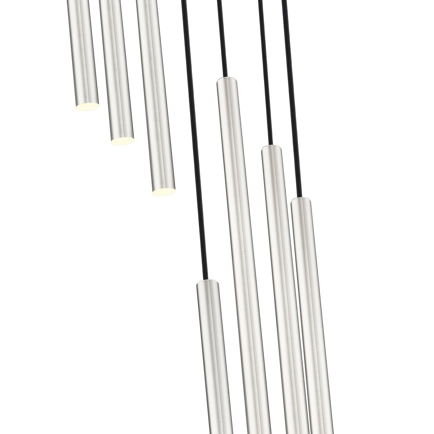 Z-Lite - 919MP24-7R-BN-LED - LED Chandelier - Forest - Brushed Nickel