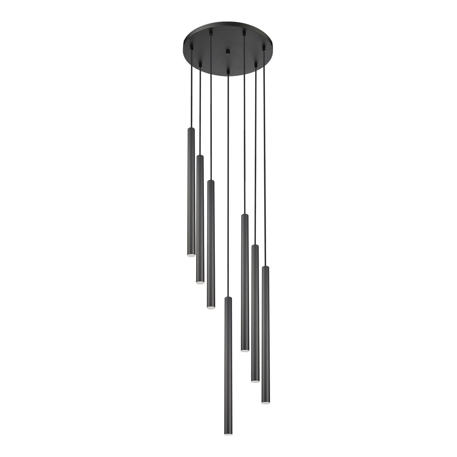 Z-Lite - 919MP24-7R-MB-LED - LED Chandelier - Forest - Matte Black