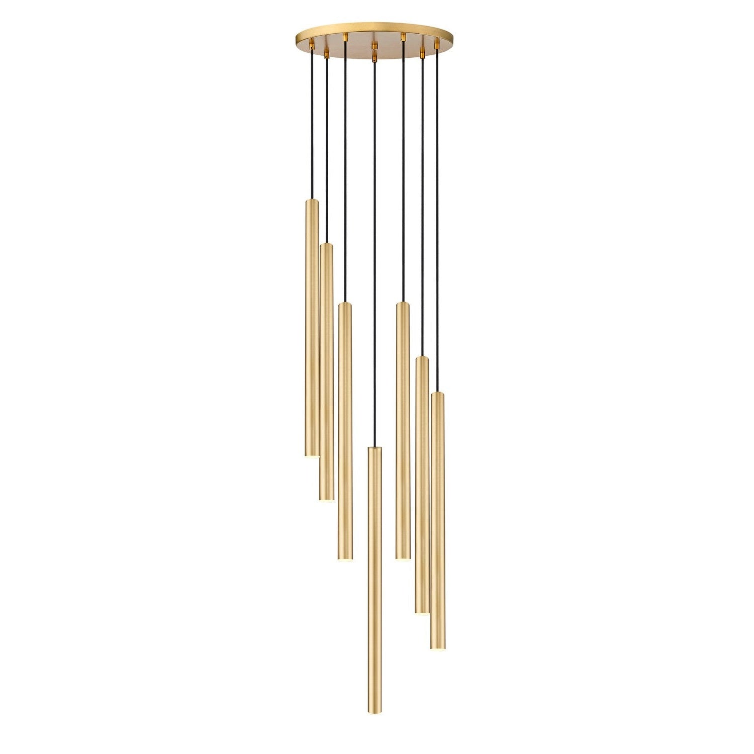 Z-Lite - 919MP24-7R-MGLD-LED - LED Chandelier - Forest - Modern Gold