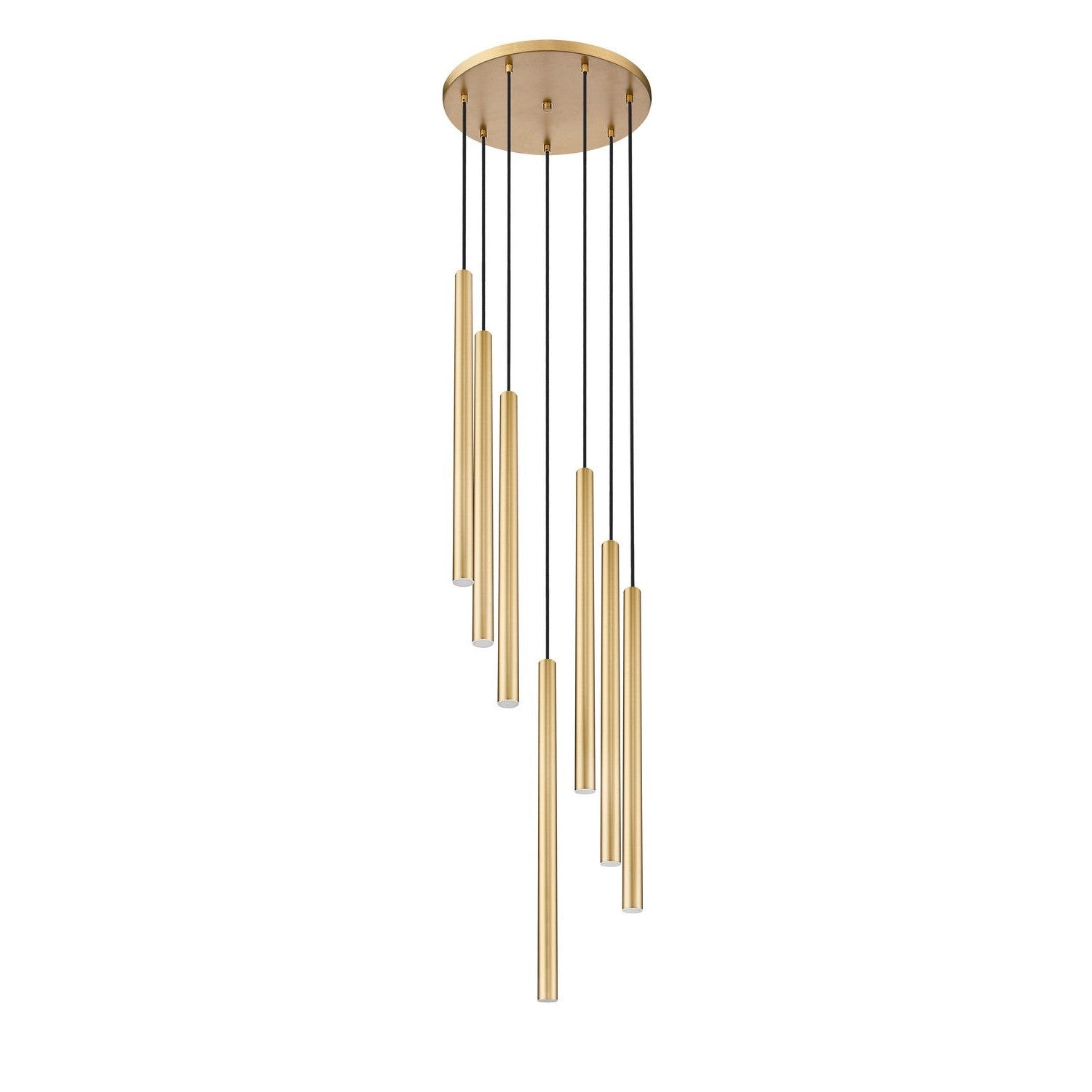 Z-Lite - 919MP24-7R-MGLD-LED - LED Chandelier - Forest - Modern Gold