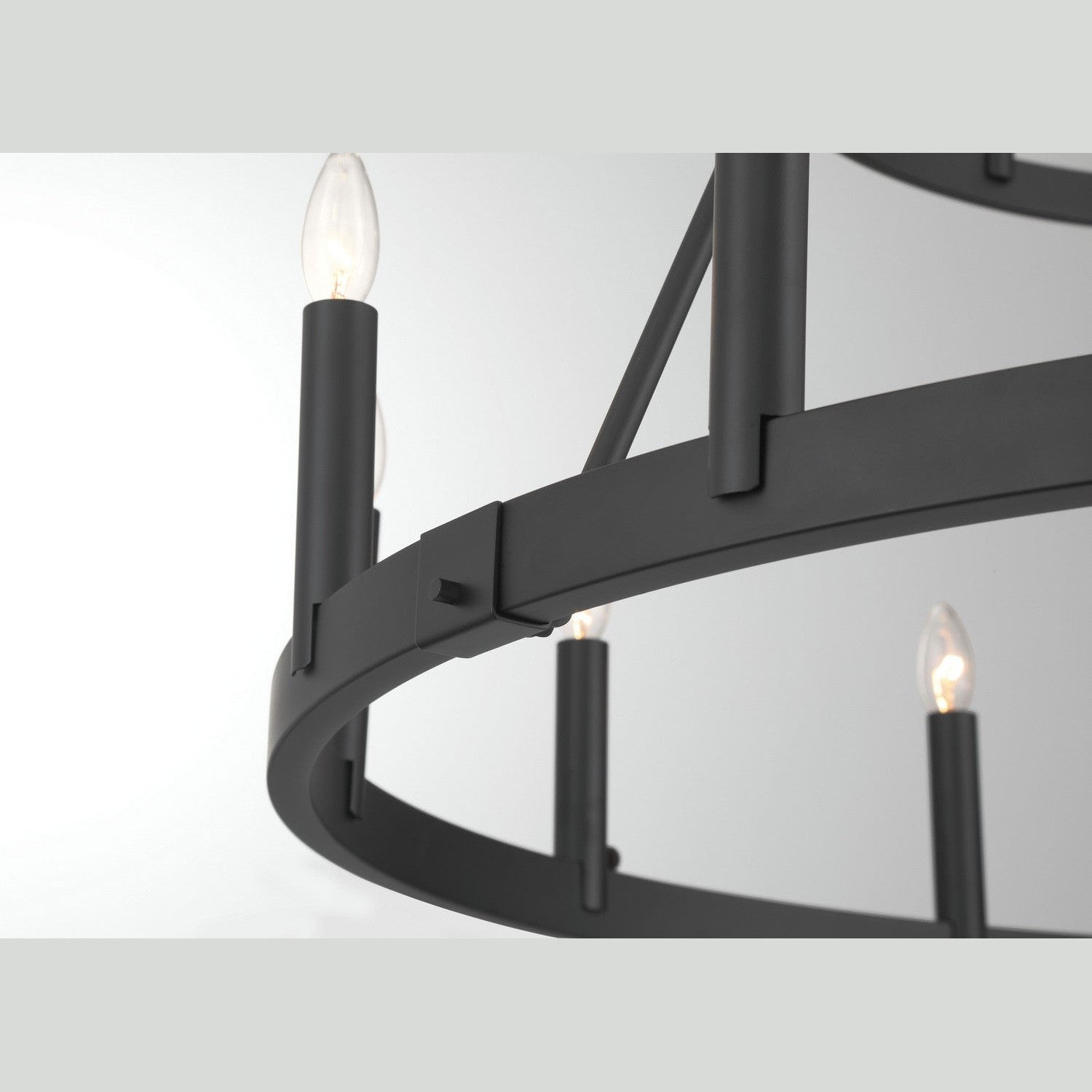Minka-Lavery - 1717-66A - 18 Light Chandelier - Dutton - Coal