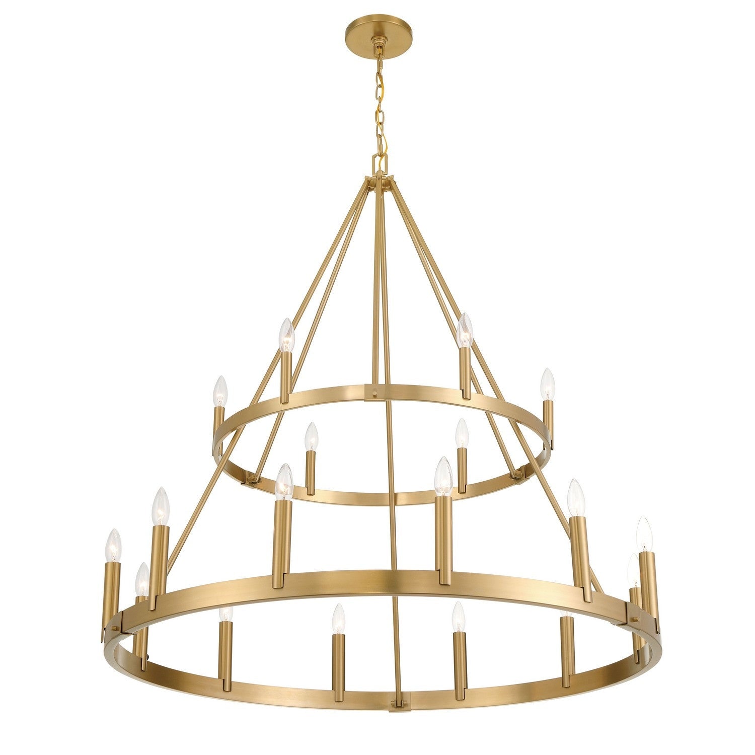 Minka-Lavery - 1717-894 - 18 Light Chandelier - Dutton - Signature Brass