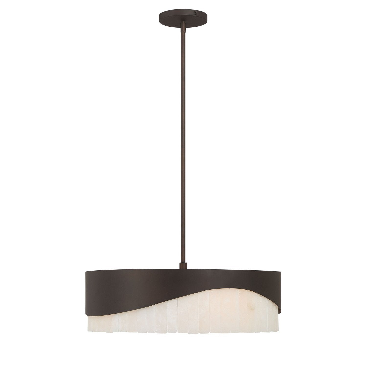 Minka-Lavery - 2094-860 - Four Light Pendant - Sway - Dark Bronze