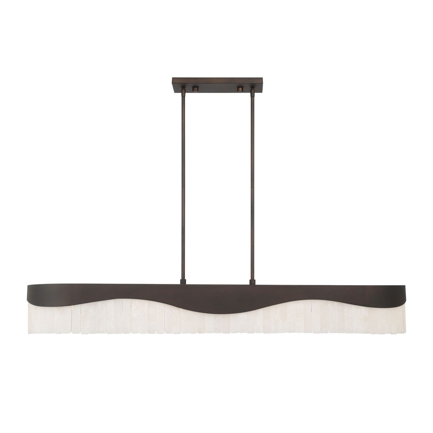 Minka-Lavery - 2096-860 - Six Light Island Pendant - Sway - Dark Bronze
