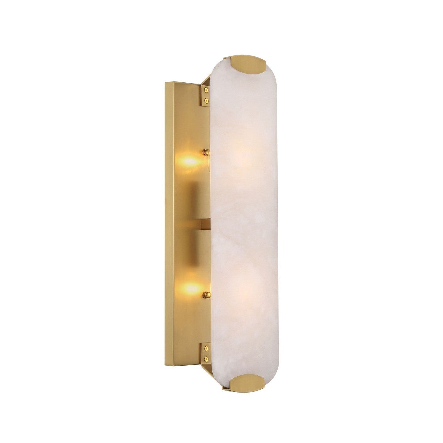 Minka-Lavery - 2602-732 - Two Light Wall Sconce - Glowstone - Legacy Brass