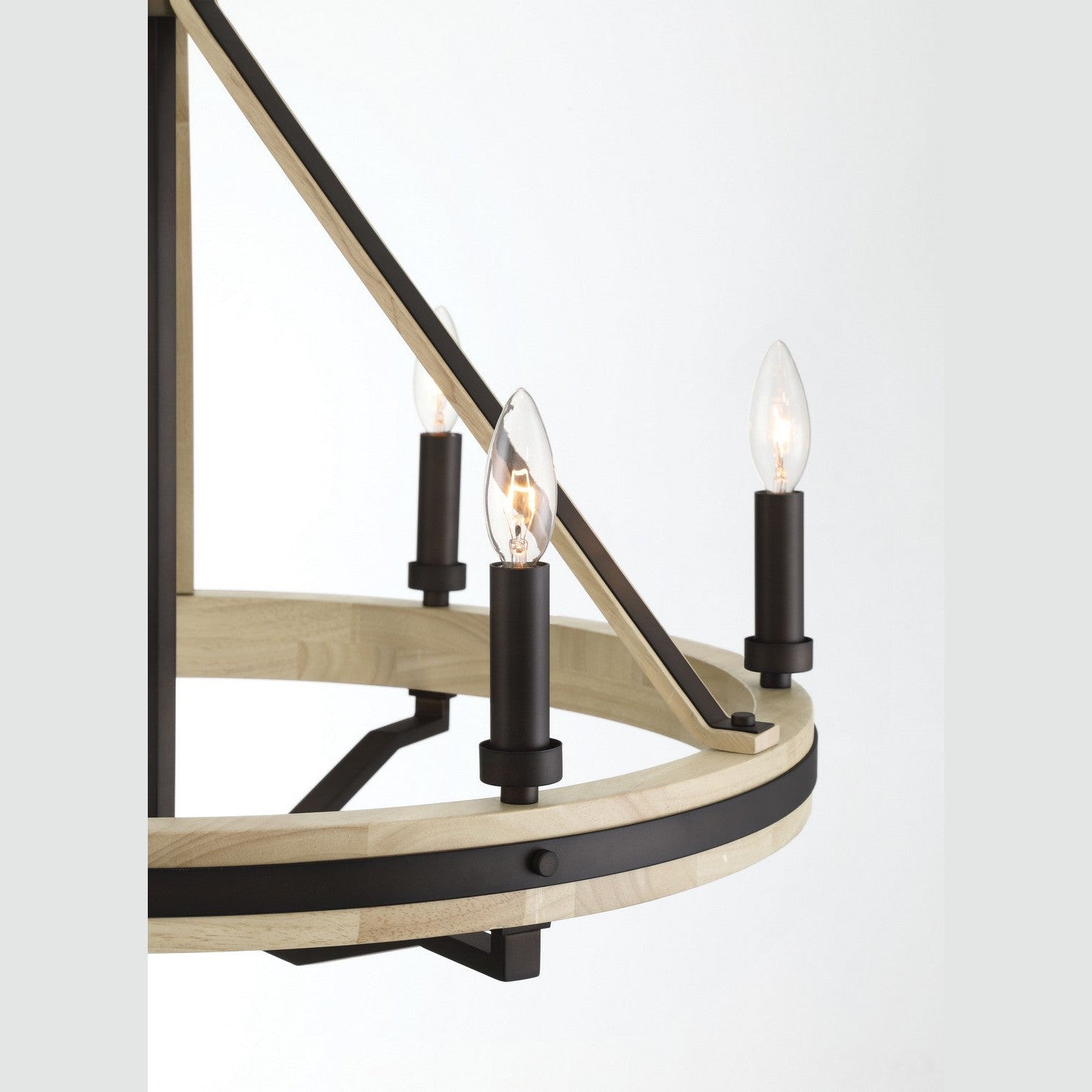 Minka-Lavery - 2626-860 - Six Light Chandelier - Sonoma - Dark Bronze