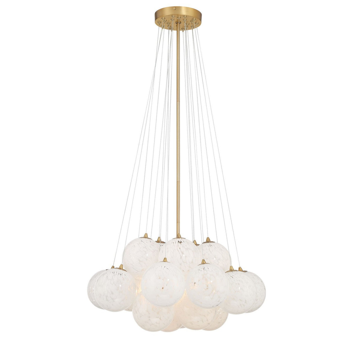Minka-Lavery - 2635-732 - Five Light Pendant - Langford - Legacy Brass
