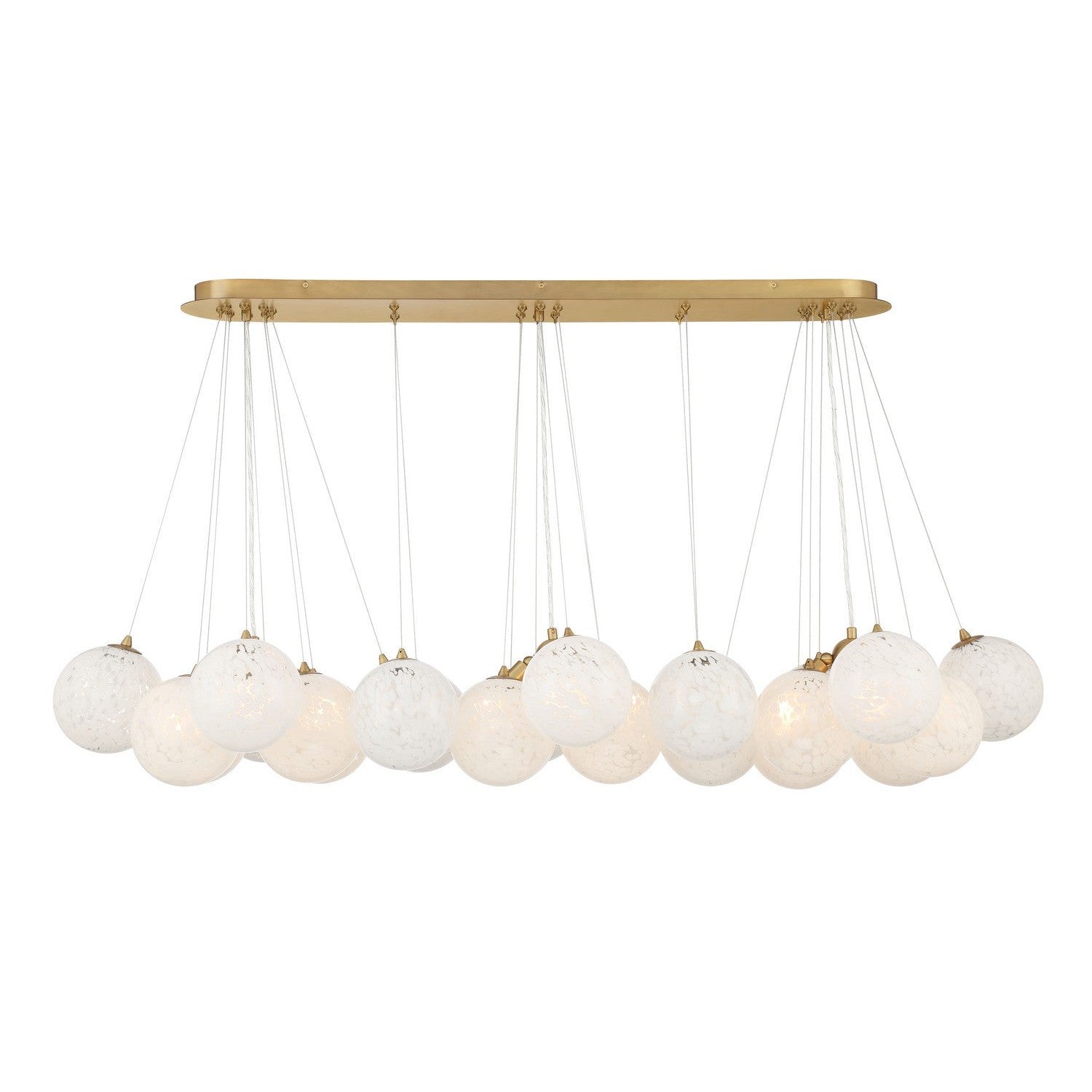 Minka-Lavery - 2637-732 - 12 Light Island Pendant - Langford - Legacy Brass
