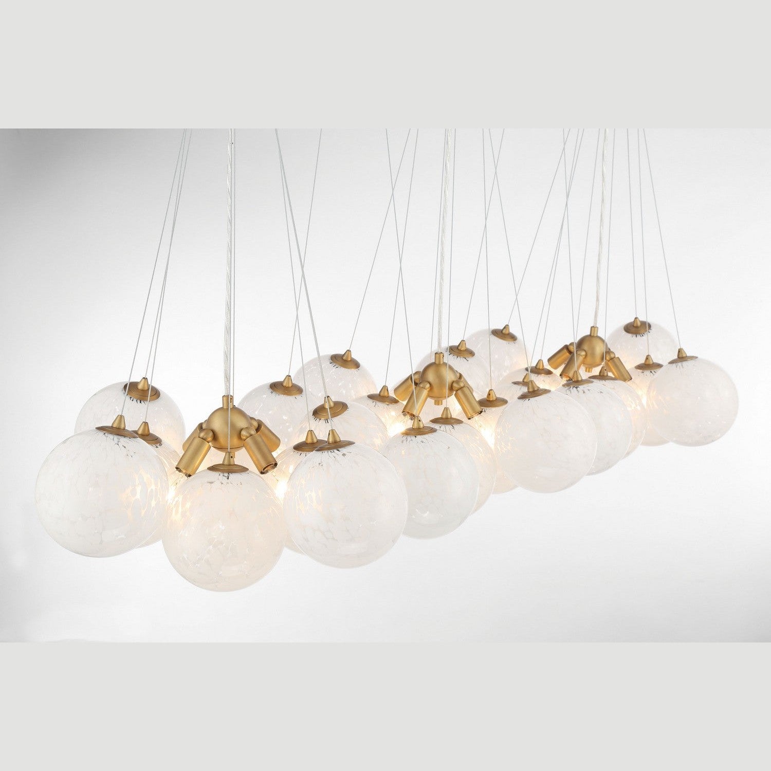 Minka-Lavery - 2637-732 - 12 Light Island Pendant - Langford - Legacy Brass