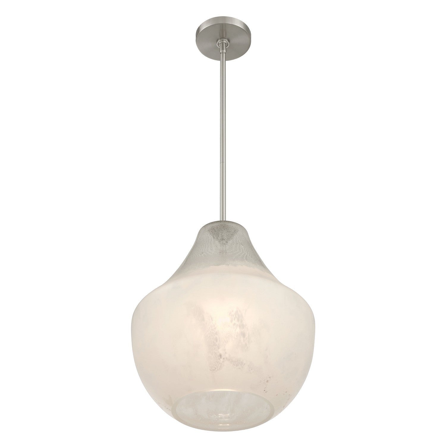 Minka-Lavery - 294-84 - One Light Pendant - Pacific - Brushed Nickel