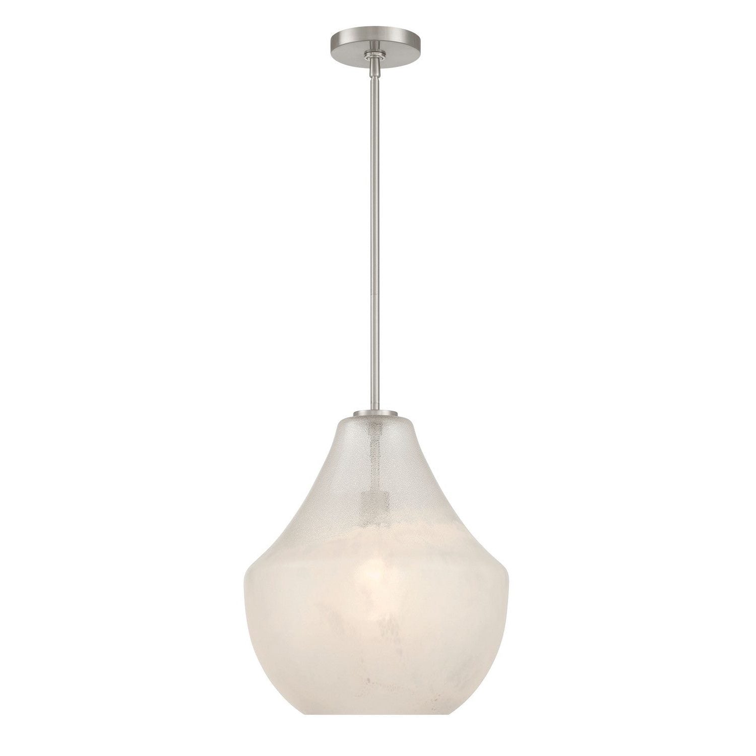 Minka-Lavery - 294-84 - One Light Pendant - Pacific - Brushed Nickel