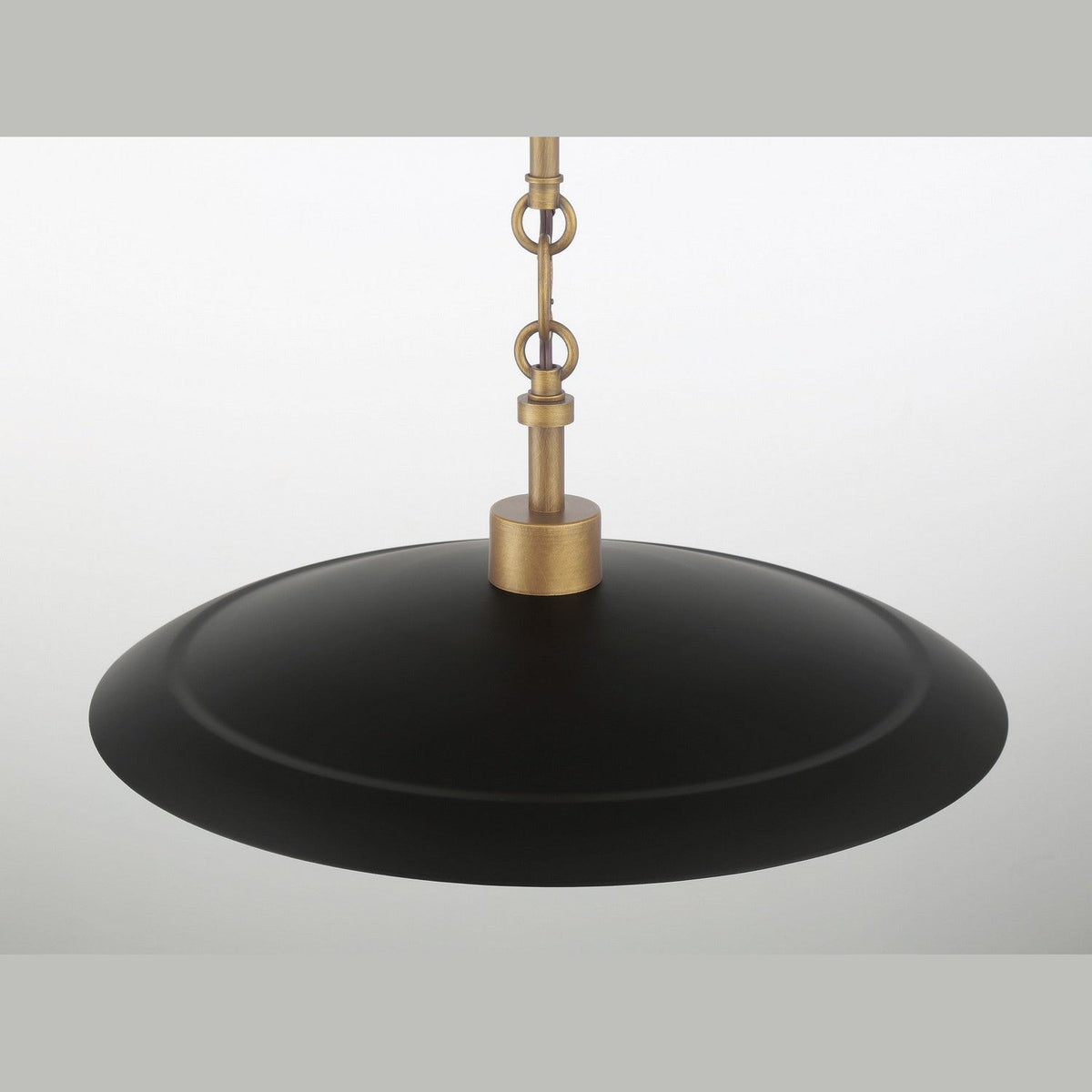 Minka-Lavery - 296-858 - One Light Pendant - York - Natural Brass