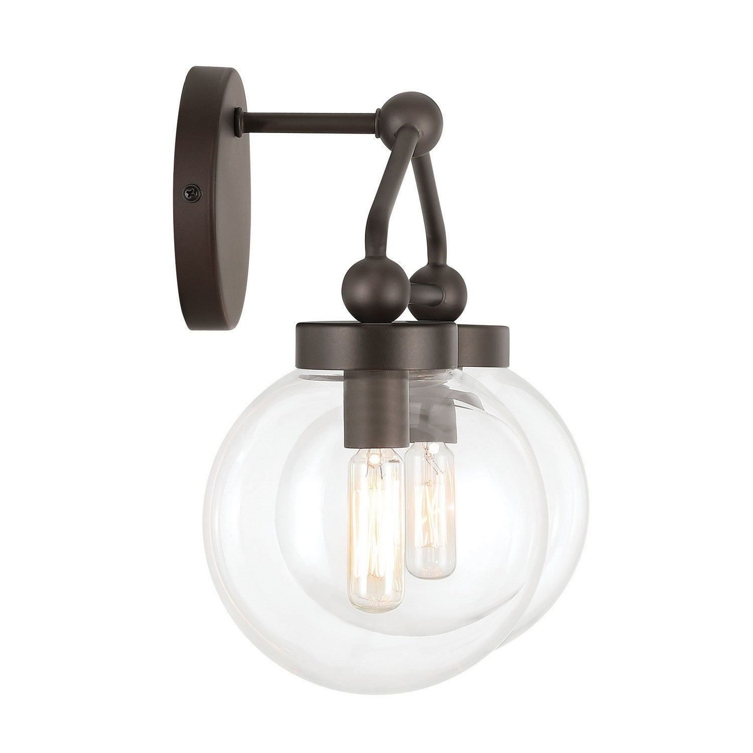 Minka-Lavery - 2972-860 - Two Light Vanity - Stella - Dark Bronze