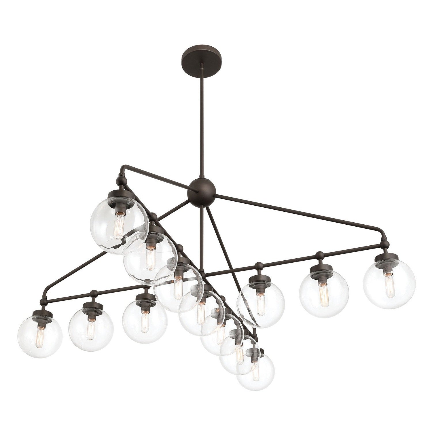 Minka-Lavery - 2975-860 - 13 Light Chandelier - Stella - Dark Bronze