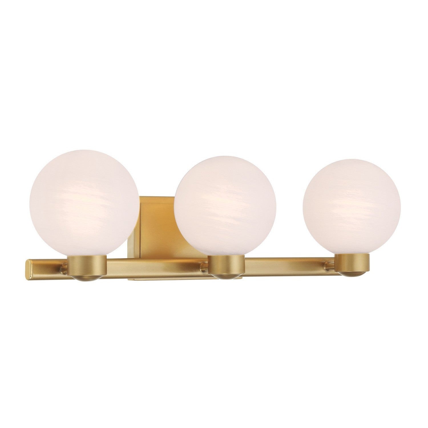 Minka-Lavery - 3493-732 - Three Light Vanity - Mooncrest - Legacy Brass