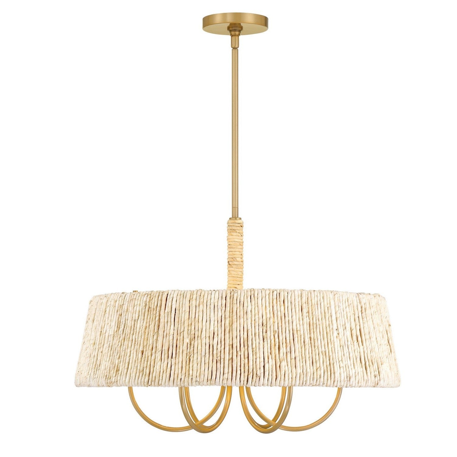 Minka-Lavery - 3605-732 - Six Light Pendant - Hellia - Legacy Brass