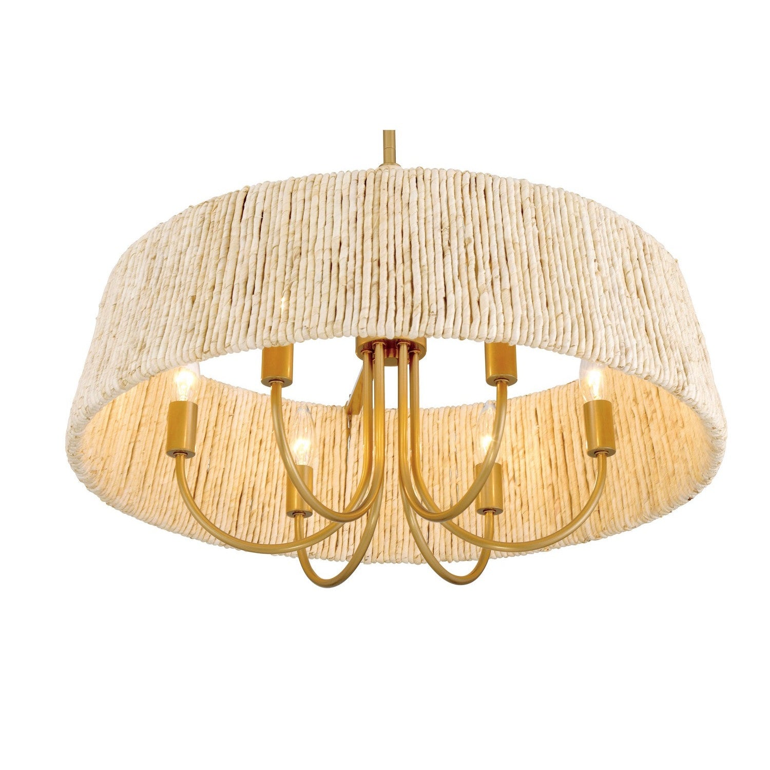 Minka-Lavery - 3605-732 - Six Light Pendant - Hellia - Legacy Brass