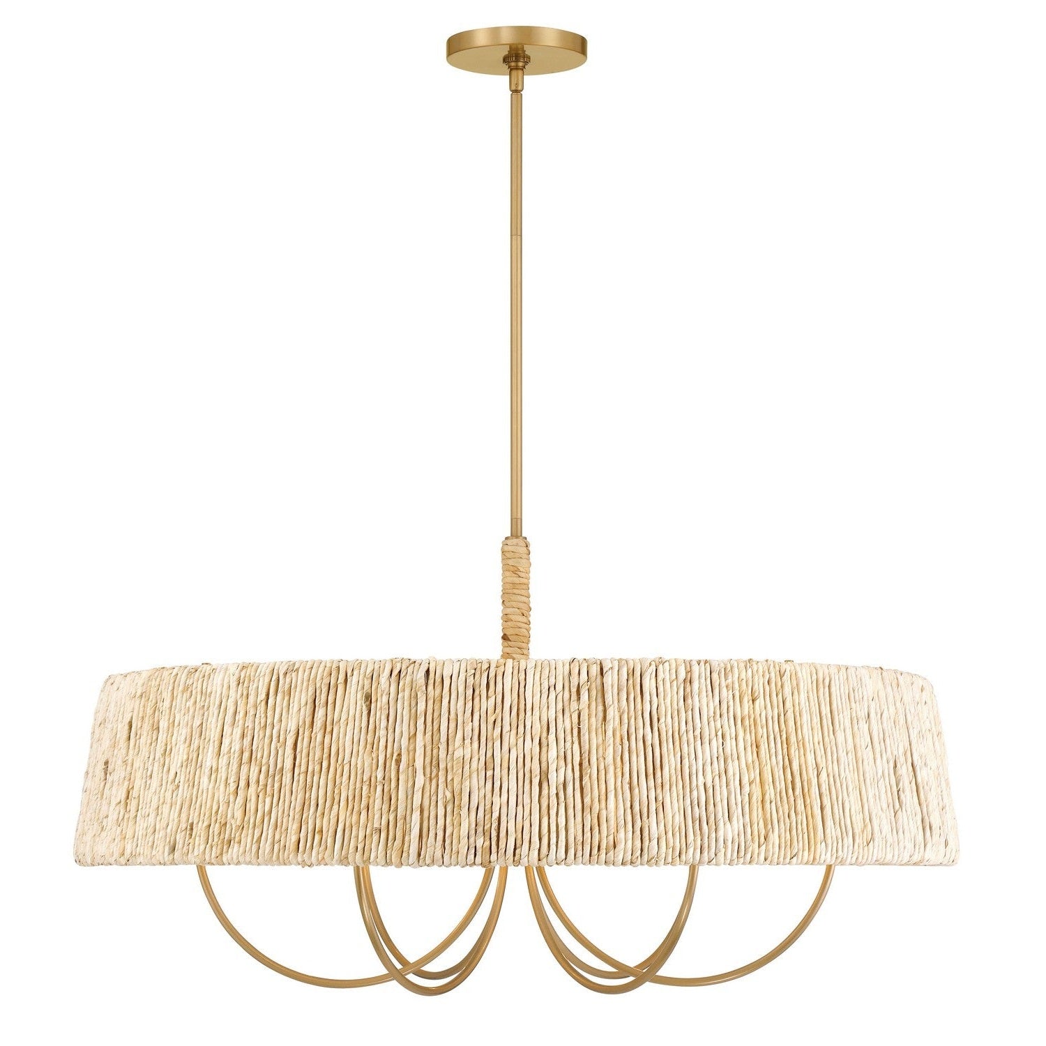 Minka-Lavery - 3606-732 - Six Light Pendant - Hellia - Legacy Brass